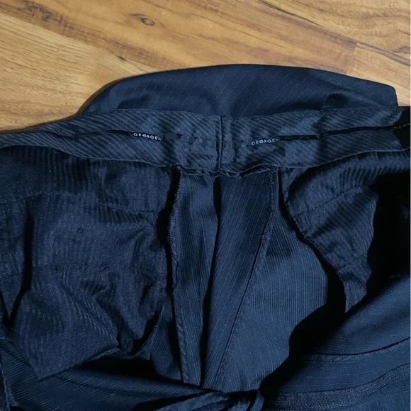 George Men's Pin Stripe Dress Pants Size 38 X 29 - Picture 13 of 13